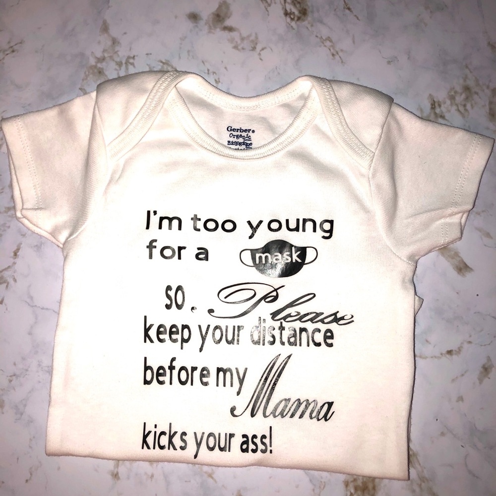 Personalized baby onesies